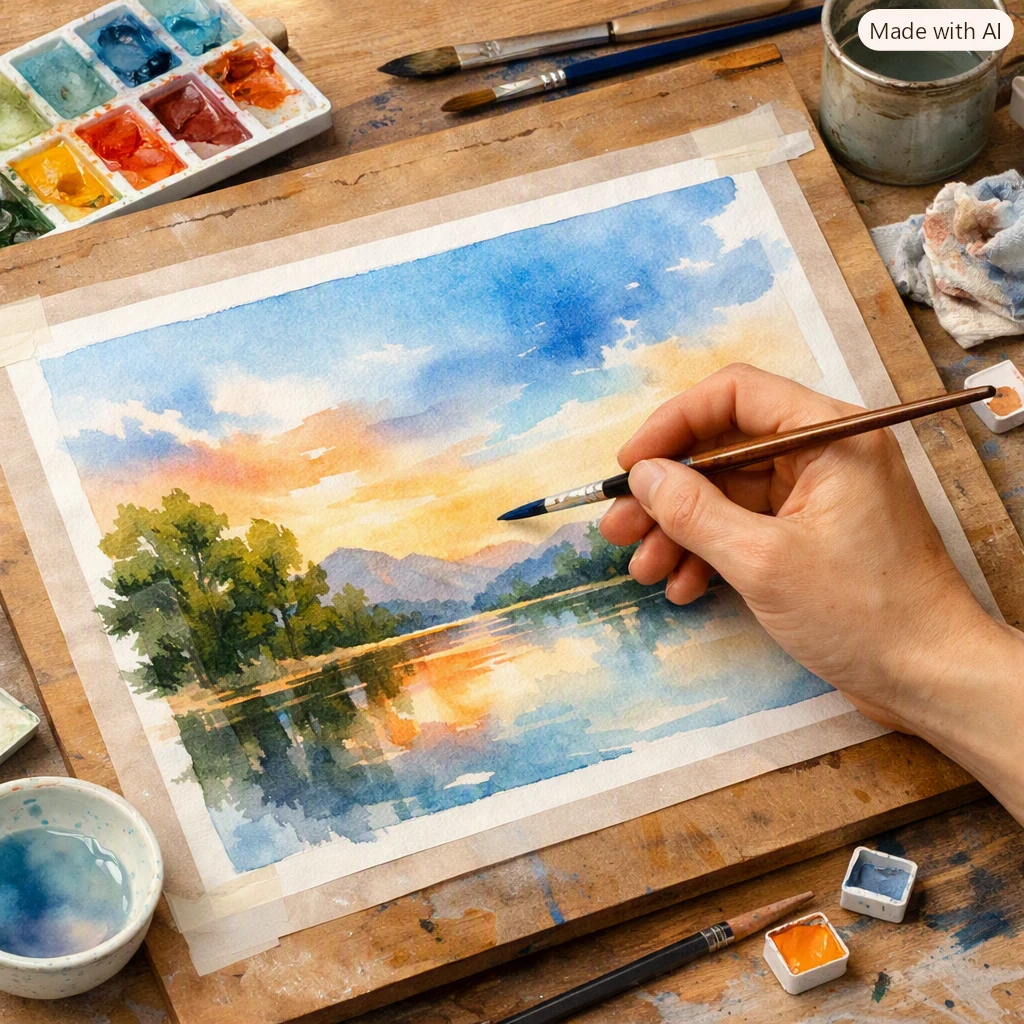 Cours d'aquarelle